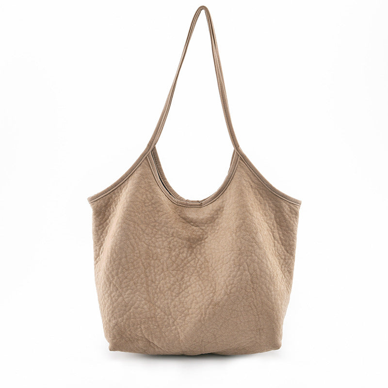 Suede cloth bag shoulder bag women bag