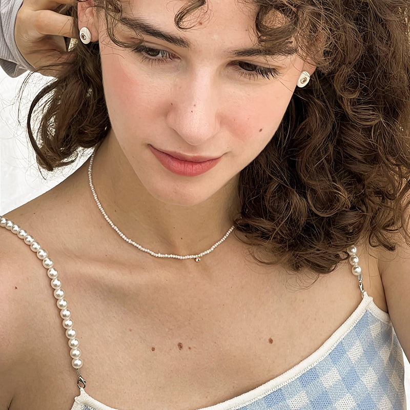 Women's Niche Design Retro Pearl Necklace