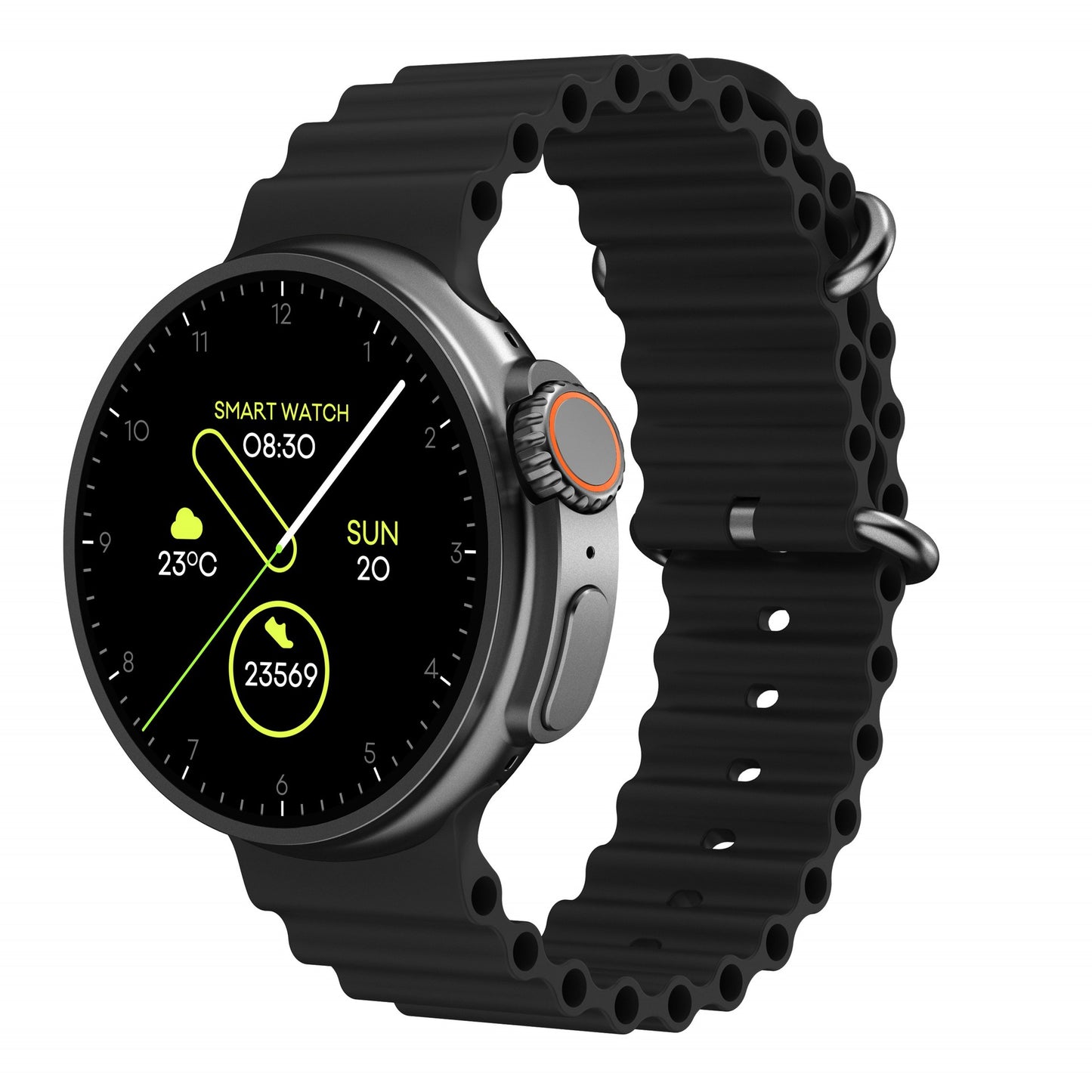 K9 Smart Watch 1.39 Round Screen Encoder True Screw Clip Wireless Charging NFC Offline And Payment Function