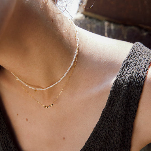 925 Sterling Silver Simple Retro Jewelry Stacking Temperament Choker Collarbone Chain