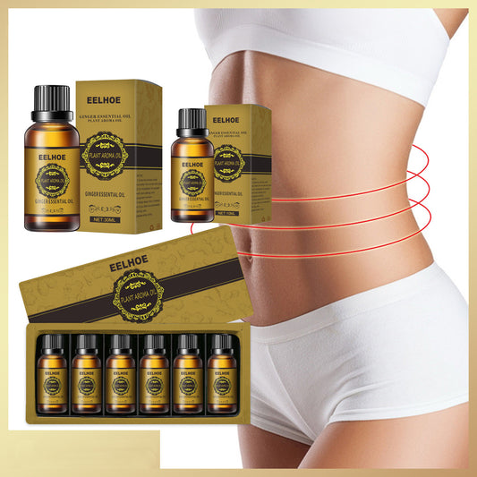 Ginger Essential Oil Slimming Belly Firming And Slimming Massage