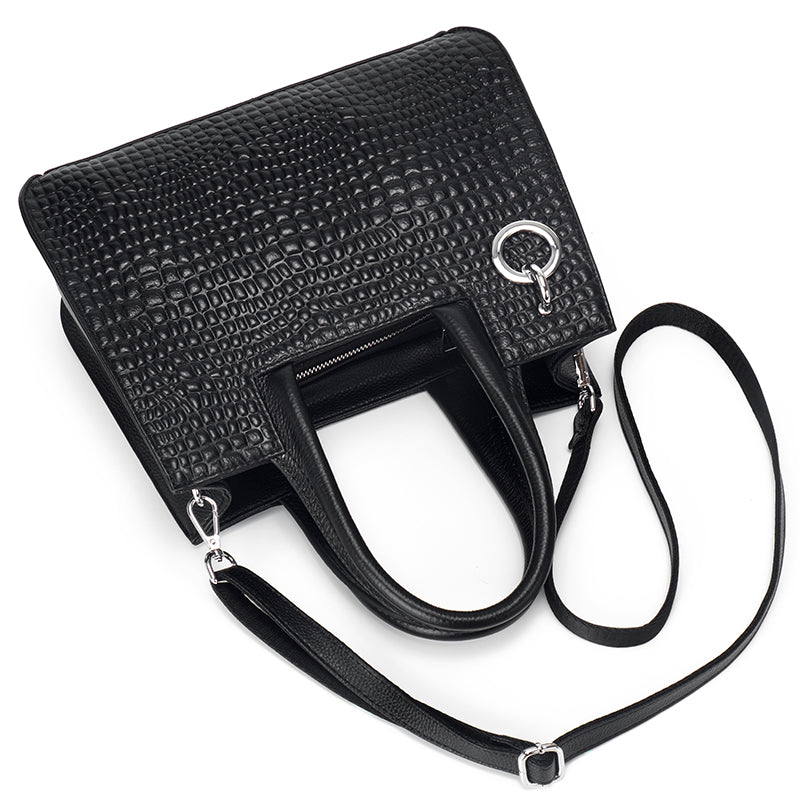 Ladies Hand Briefcase Atmospheric Leather One-shoulder Messenger Bag